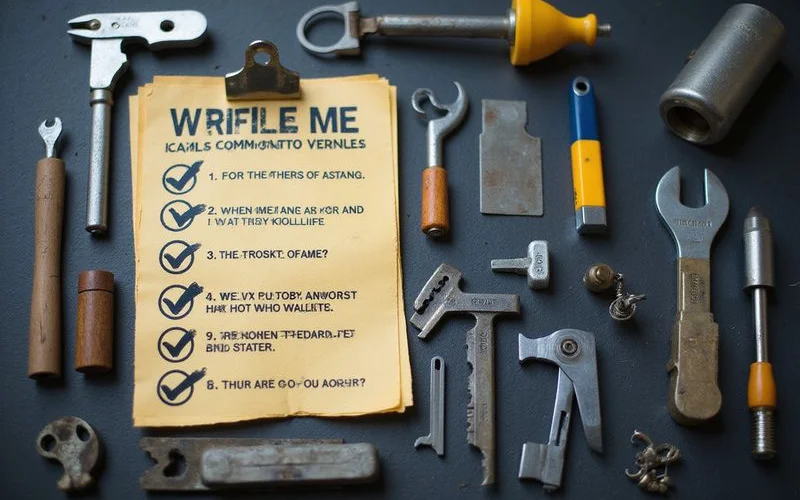 Checklist of questions to ask a locksmith before hiring