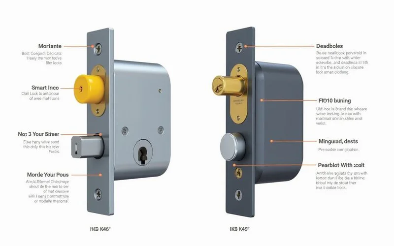 Mortise, rim and deadbolt smart lock formats side by side